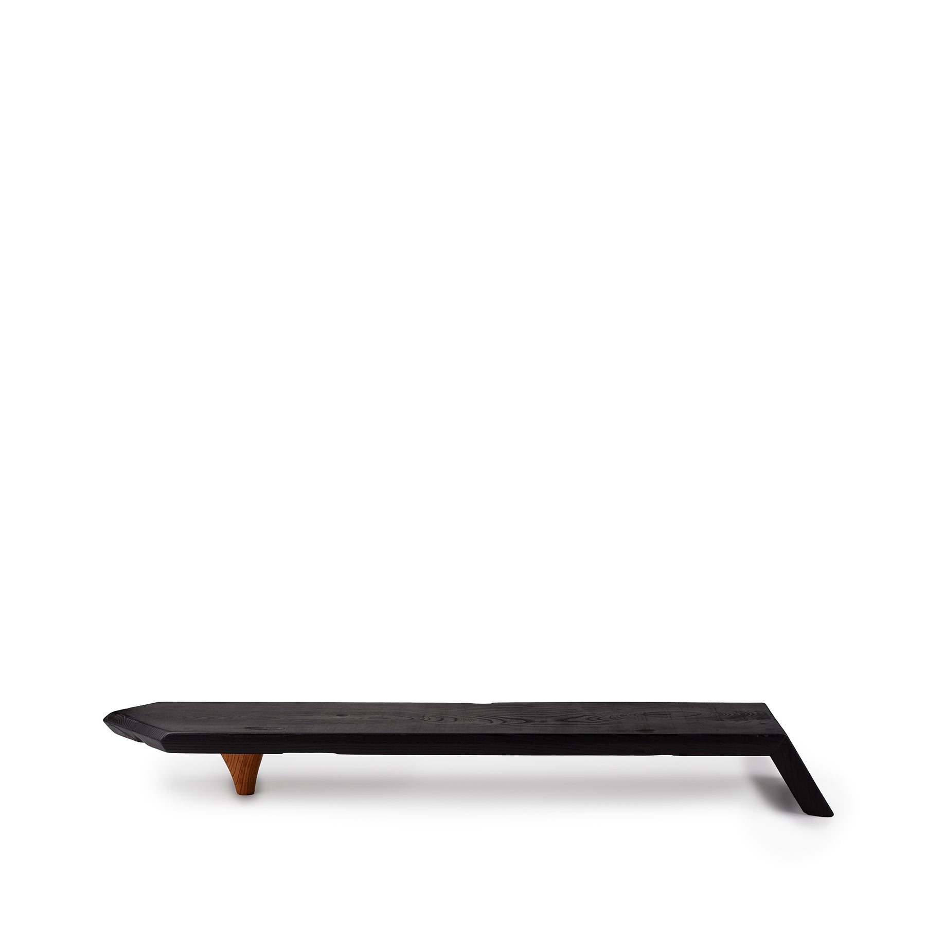 Reclaimed Wood Display Shelf - Rustic Black Wall Shelf for Home Decor, Books & Plants | Farmhouse, Living Room & Bedroom Storage Solution