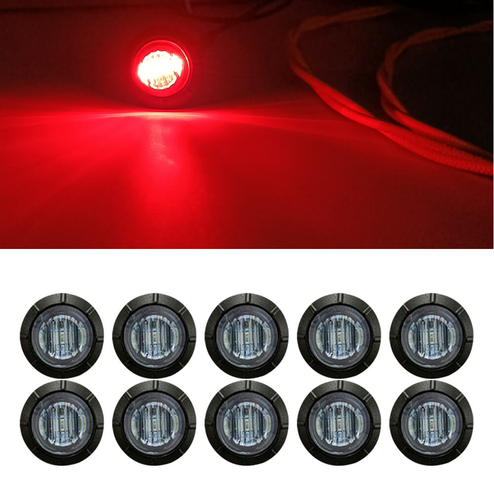 Red Side Marker Lights