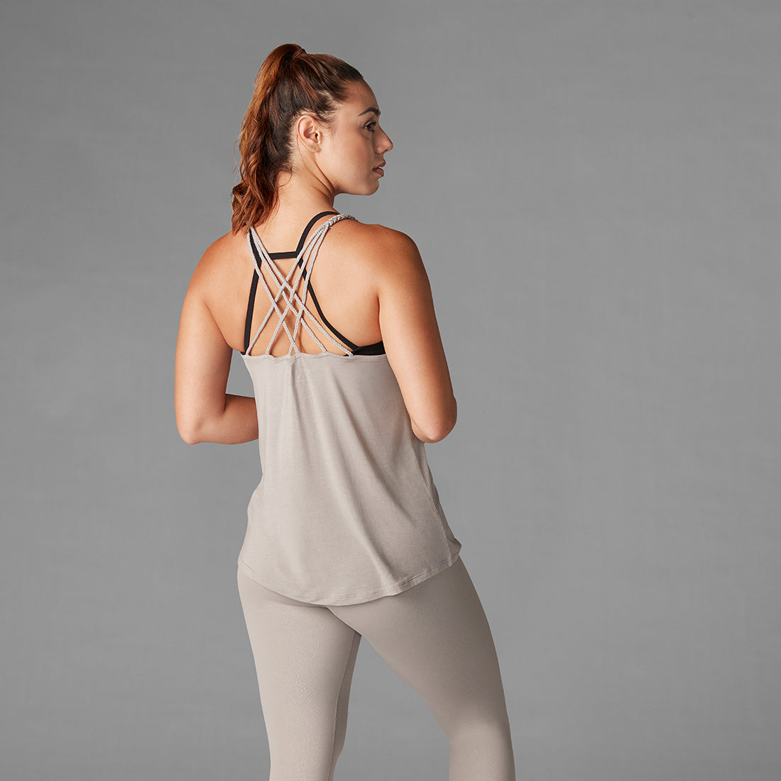 Tavi Noir Braided Strap Tank Top for Women - Stylish Summer Casual Wear for Beach, Travel & Everyday Outfits