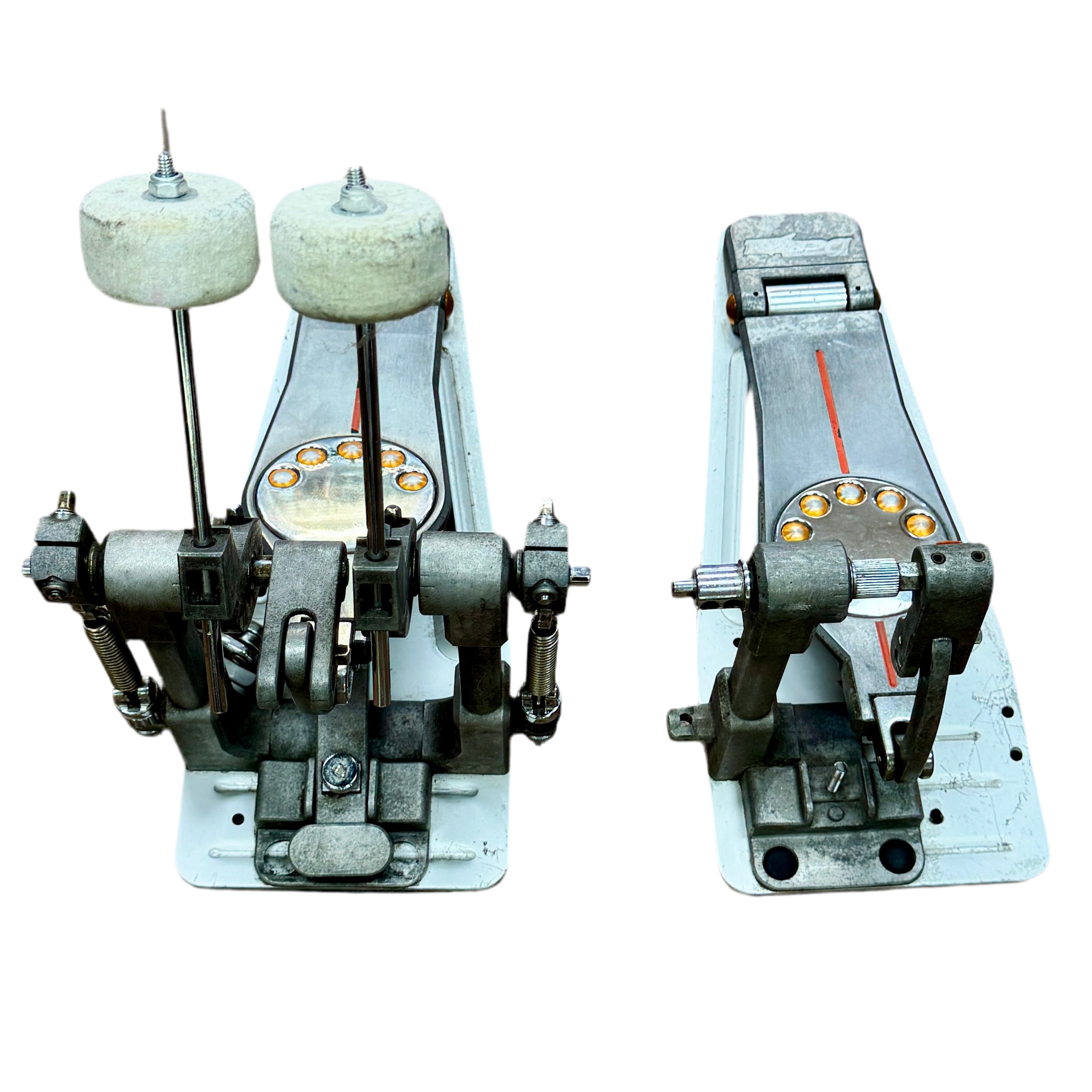 Pearl Demon Drive Double Bass Drum Pedal (P3002D) - Professional Drum Kit Accessory for Heavy Metal & Rock Drummers - Perfect for Live Performances & Studio Recording