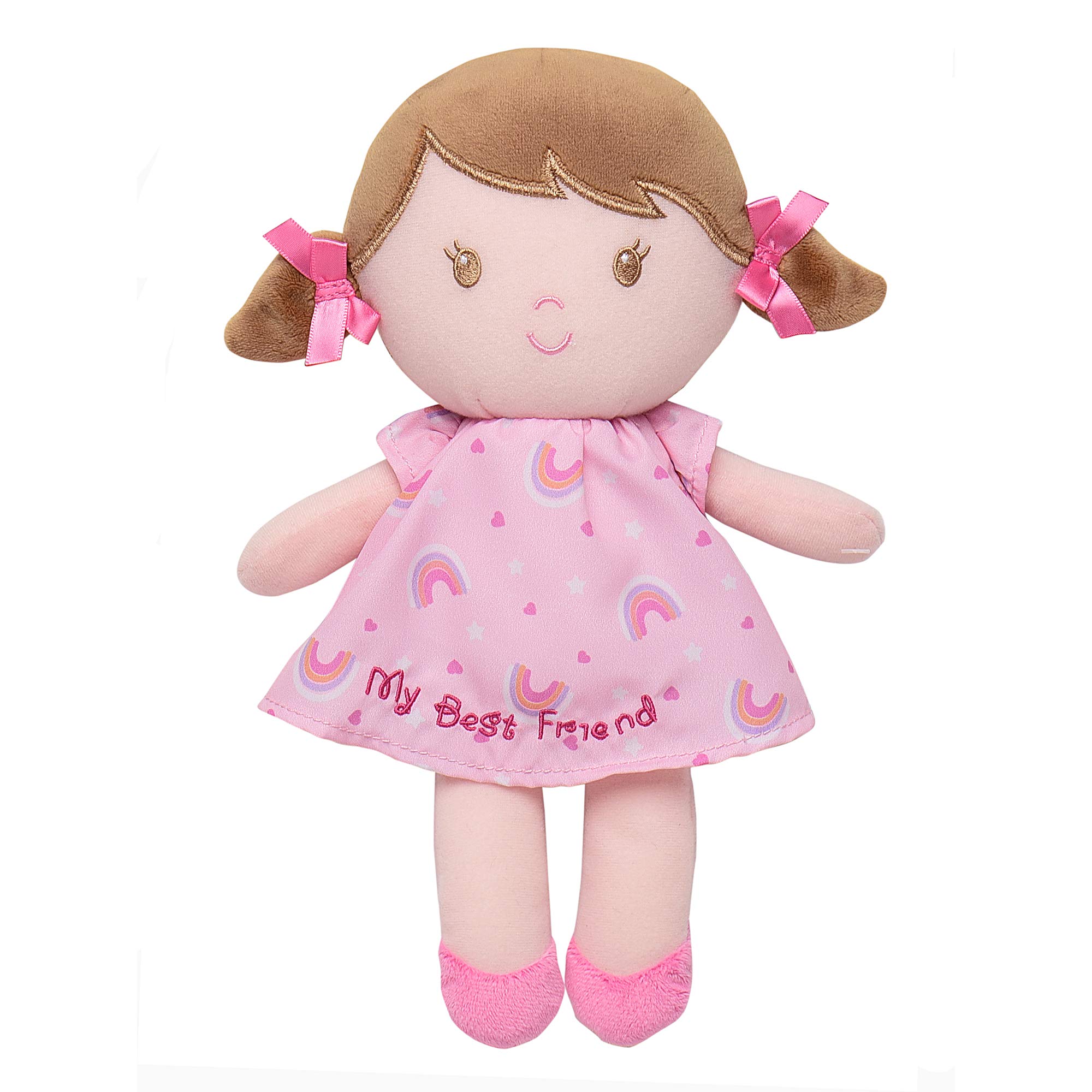 Baby Starters 11-inch Plush Snuggle Buddy Doll - Soft Cuddly Toy for Infants & Toddlers | Perfect for Bedtime, Playtime & Comfort | Dorie The Dolphin Stuffed Animal