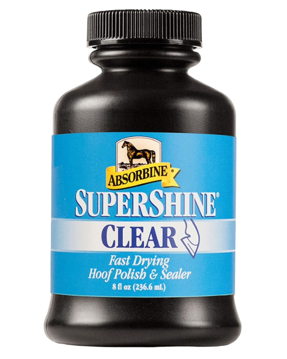 Absorbine Supershine Hoof Polish for Horses - Moisturizing & Shining Hoof Care Solution - Perfect for Show Prep & Daily Hoof Maintenance