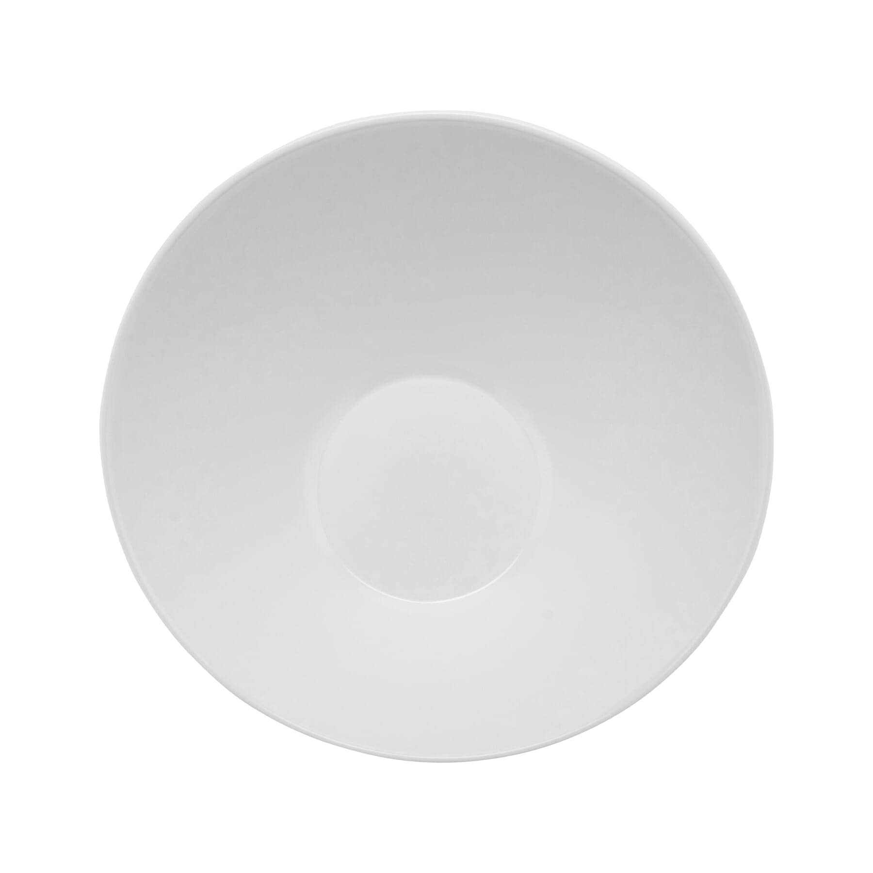 G.E.T. B-786-W White Angled Cascading Serving Bowl - 12 Ounce (6.5 Inch) - Perfect for Salads, Snacks, Pasta, Appetizers & Party Food Display - Elegant Tableware for Dining, Entertaining & Home Decor