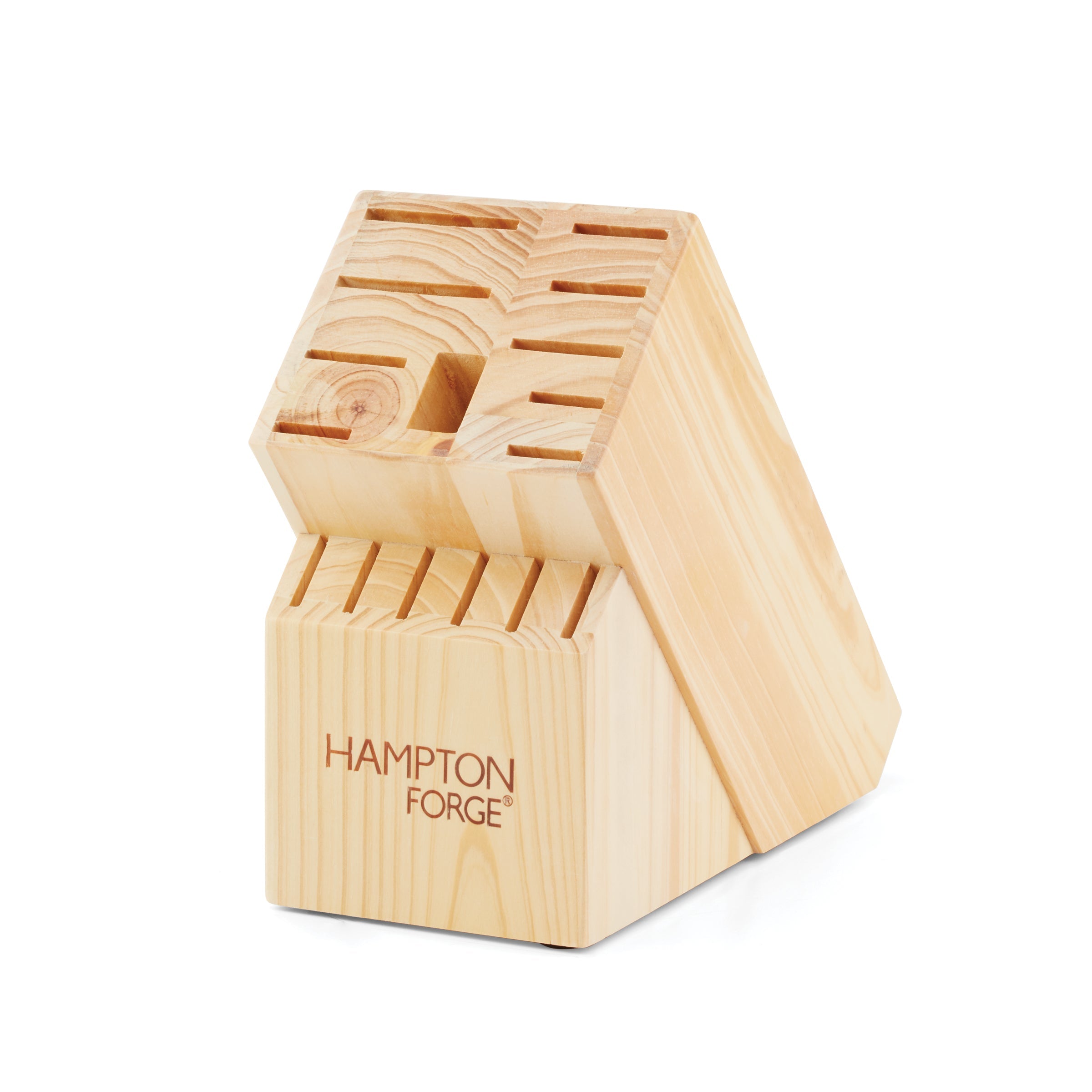 Premium Pistachio 17-Piece Cutlery Block Set - High-Quality Stainless Steel Knives with Wooden Stand - Perfect for Kitchen, Dining, and Gift Giving