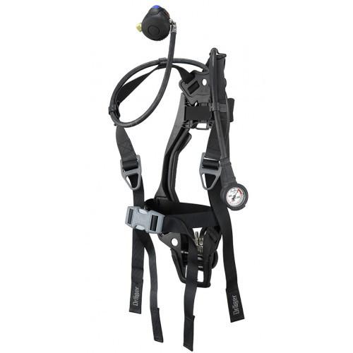 Draeger PAS Lite SCBA - Lightweight Self-Contained Breathing Apparatus for Firefighters & Emergency Responders | Industrial Safety Equipment for Hazmat, Rescue & Confined Space Operations