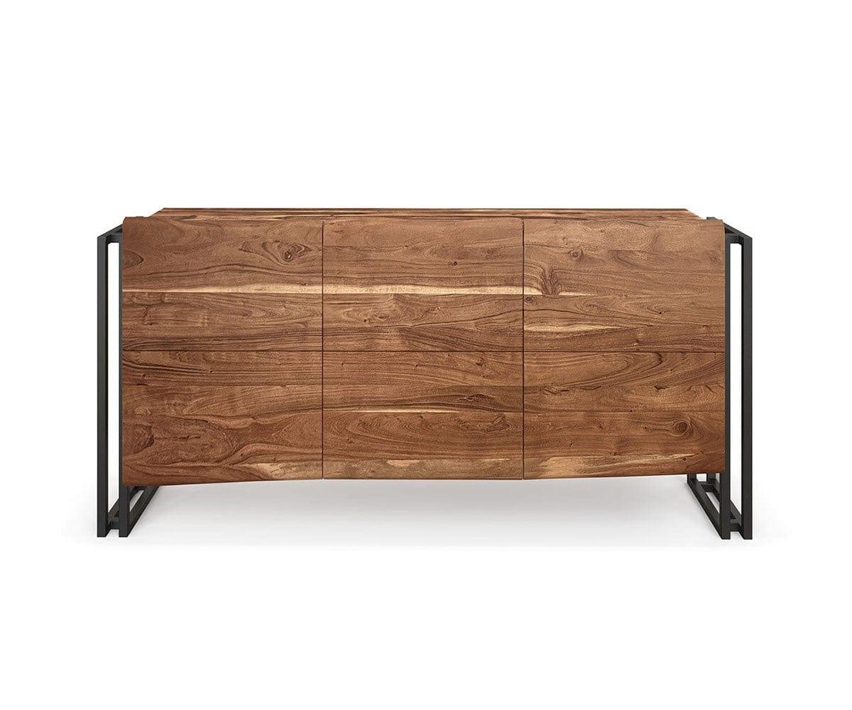 Modern Varden Sideboard Buffet Cabinet - Stylish Storage for Dining Room, Living Room & Entryway - Perfect for Organizing Dishes, Linens & Home Decor