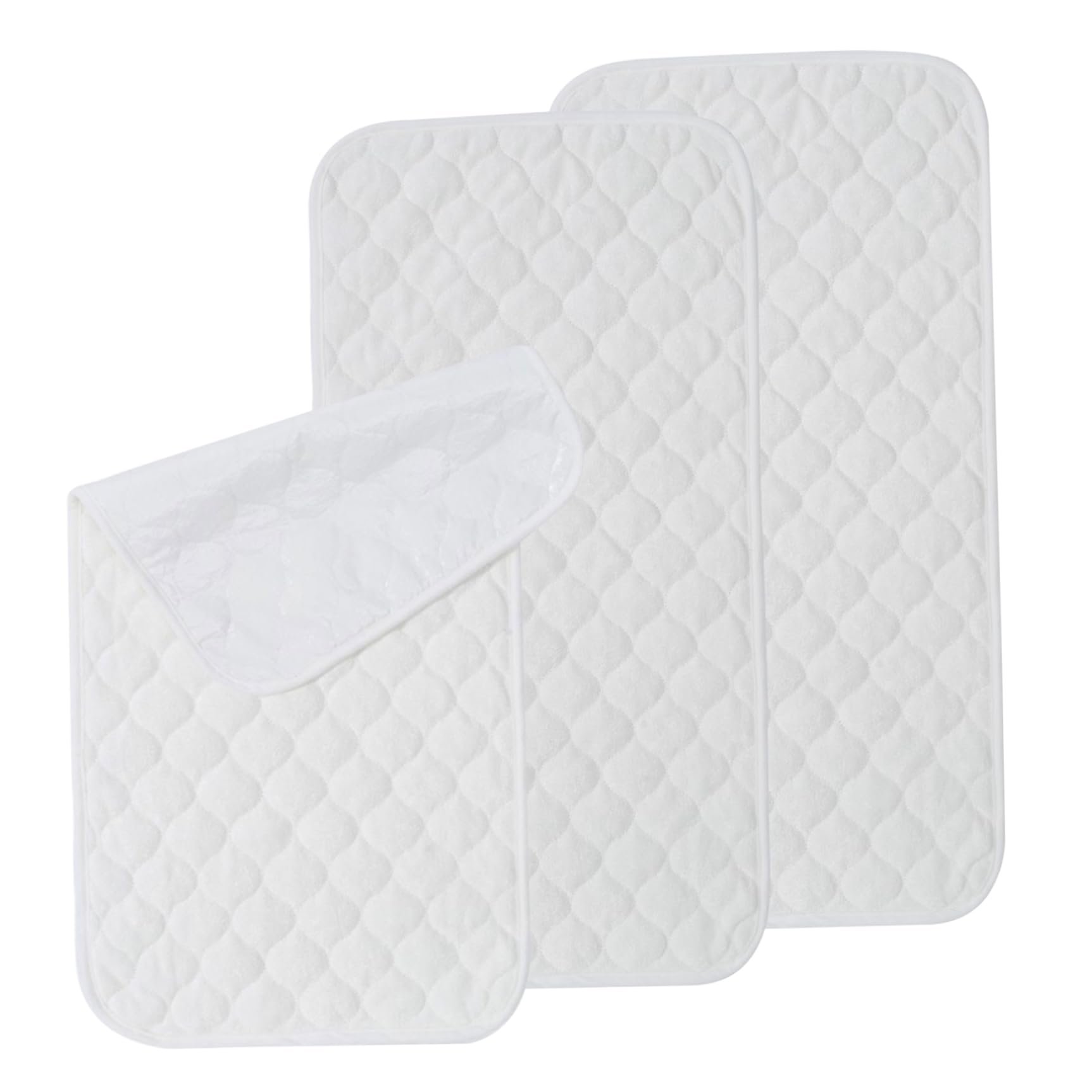 Portable Baby Changing Mat 3-Pack - Waterproof, Foldable & Reusable Diaper Changing Pad for Travel, Home & Outdoors - Perfect for Nursery, Daycare & On-the-Go Parenting Essentials