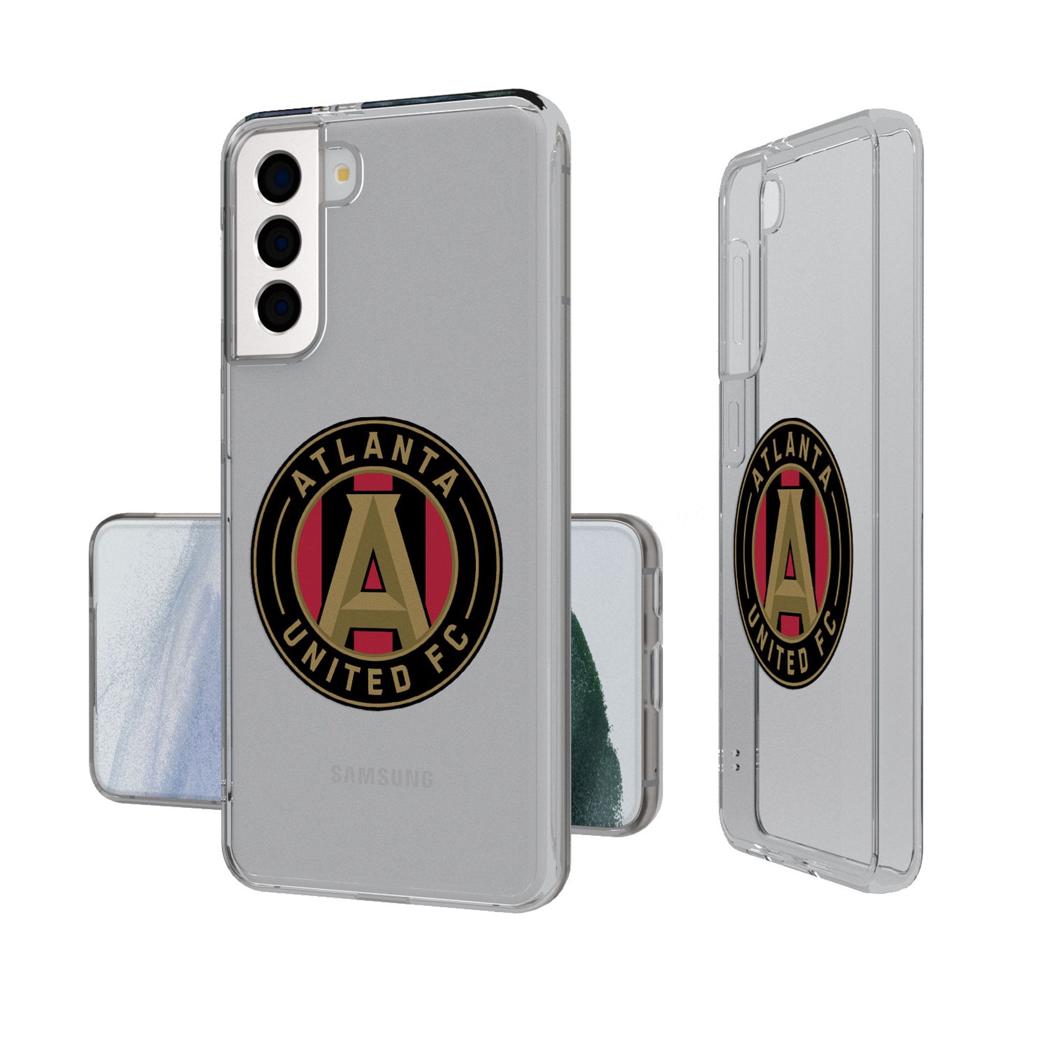 Atlanta United FC Insignia Clear Phone Case - Durable Protective Cover for iPhone & Samsung - Perfect for Fans & Everyday Use