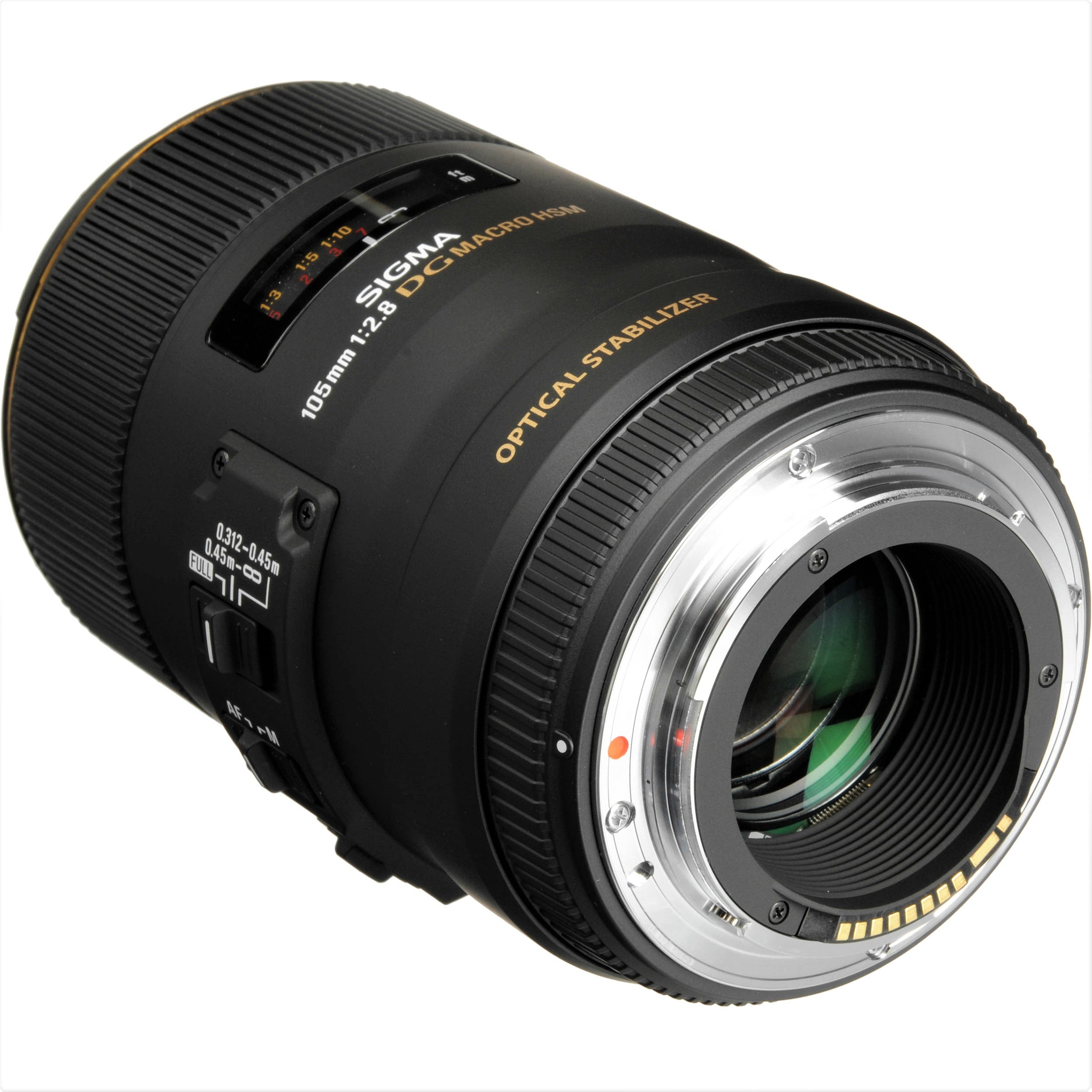 Sigma 105mm F2.8 EX DG OS HSM Macro Lens for Canon EF & Nikon F - Professional Macro Photography for Portraits, Jewelry & Product Shots
