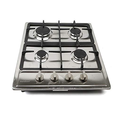 4 Burners, 23'' x 20''