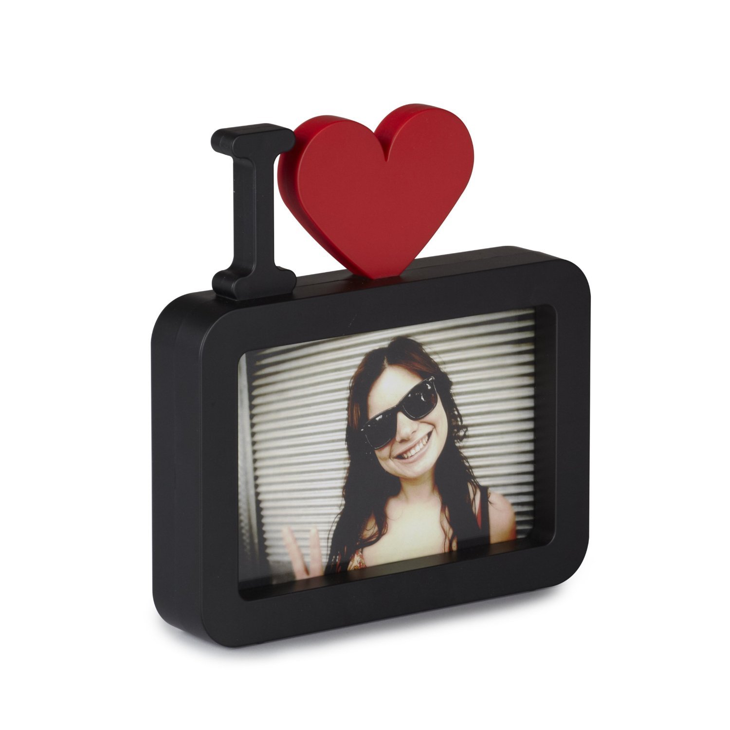 Umbra Ulove 4x6 Inch Modern Molded Picture Frame - Perfect for Displaying Photos, Artwork & Memories in Home, Office or Gift Giving
