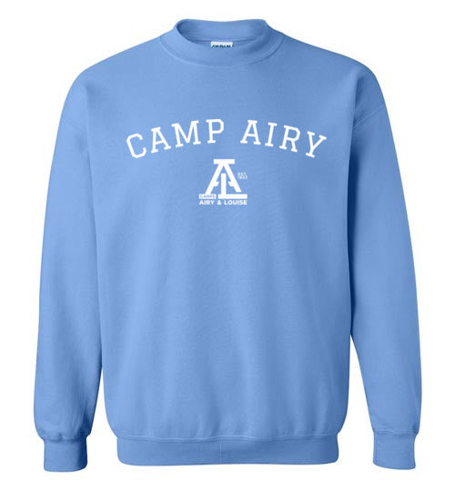 Comfortable Airy Collegiate Crewneck Sweatshirt for Adults - Perfect for Casual Wear, College Campuses & Relaxing Weekends