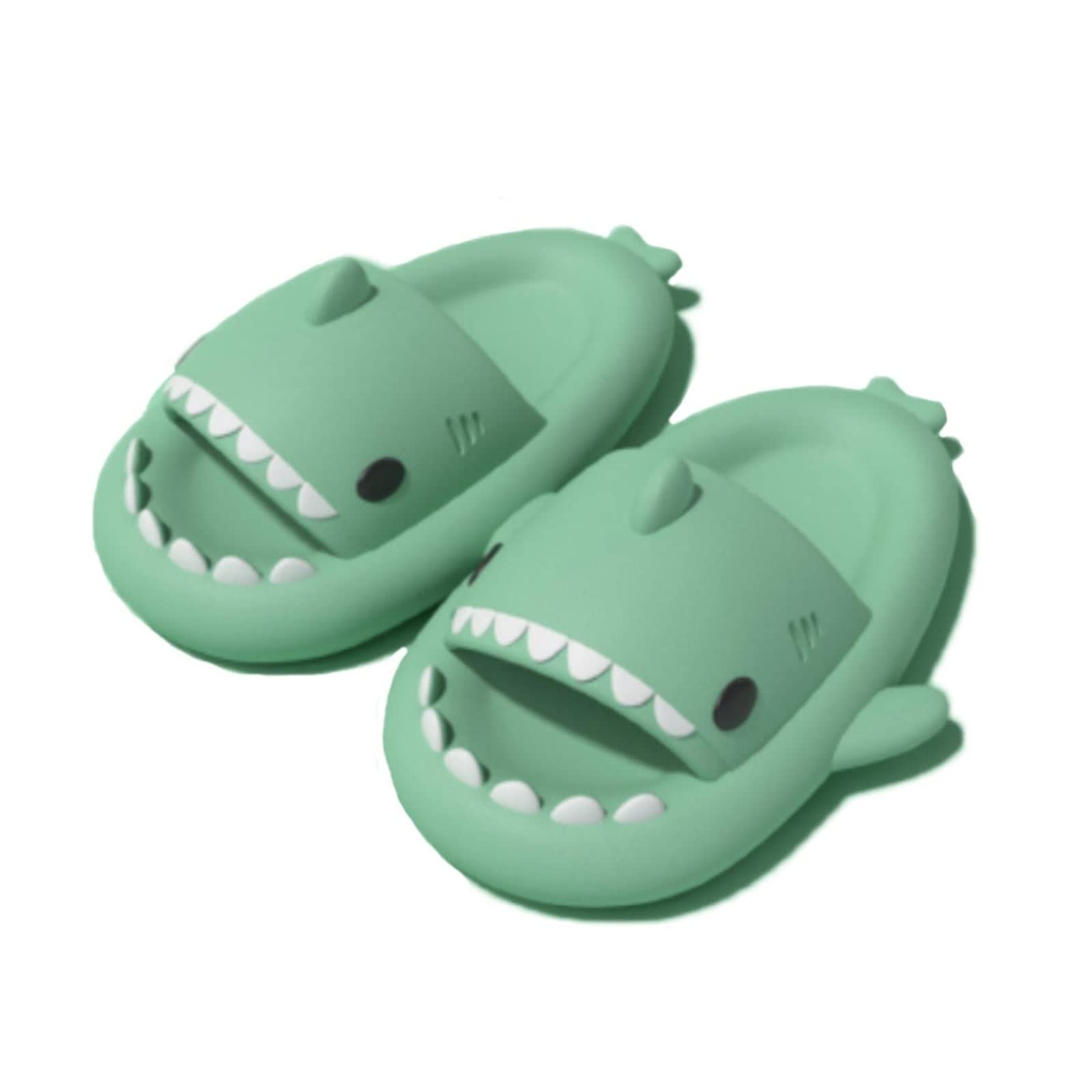 Cute Shark Slippers for Women & Men - Anti-Slip Shower Slides with Lightweight Sole, Open Toe Sandals for Beach, Pool & Home Use