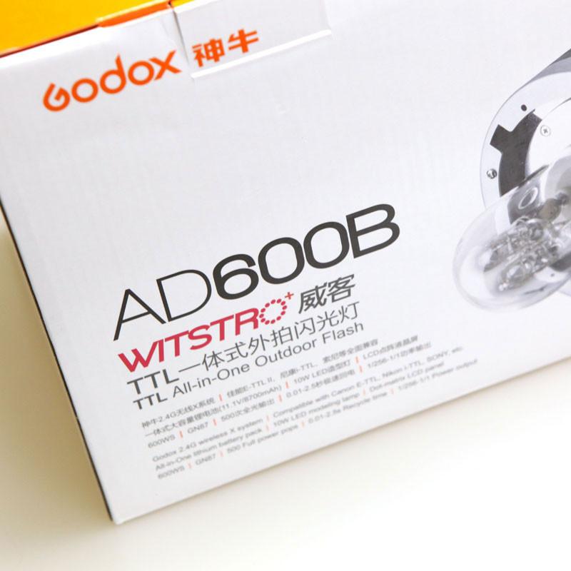 Godox AD600B Witstro TTL 2.4GHz Studio Flash Strobe Light with Bowens Mount - Professional Photography Lighting Kit (Includes X2 Trigger) - Perfect for Portrait, Fashion, and Product Photography