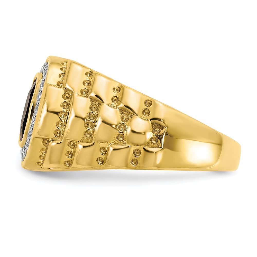 14K Yellow Gold Lab-Grown Diamond Engagement & Wedding Ring Set for Women - Elegant Bridal Jewelry for Proposals, Anniversaries & Special Occasions