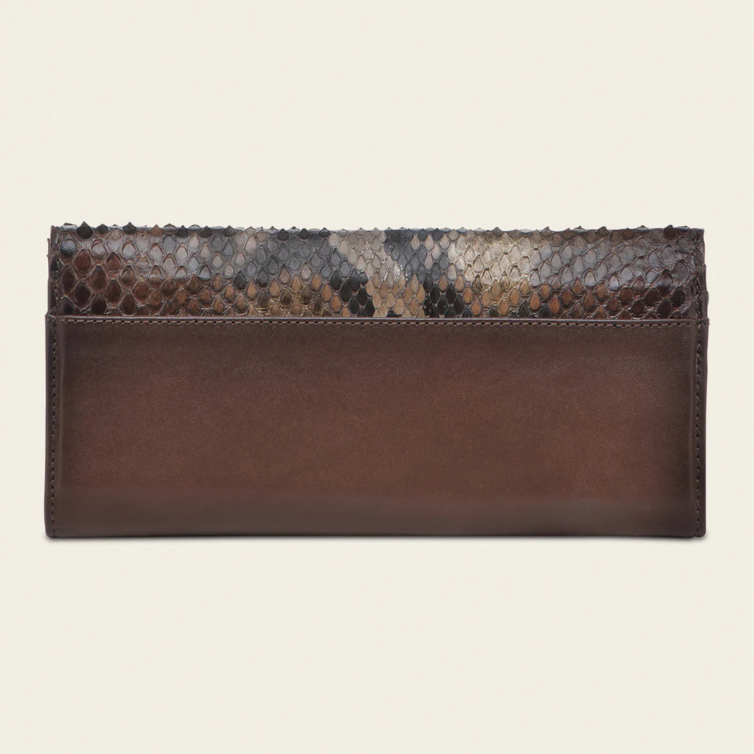 BD254PH Women's Casual Fashion Bifold Wallet - Genuine Leather Honey Color - Perfect for Everyday Use, Travel & Gifting