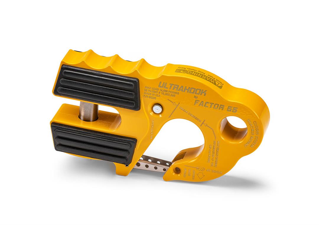 Factor 55 Ultrahook Winch Hook - Heavy Duty Off-Road Recovery Hook for Jeep, Truck & 4x4 Vehicles - Perfect for Towing, Recovery & Off-Road Adventures