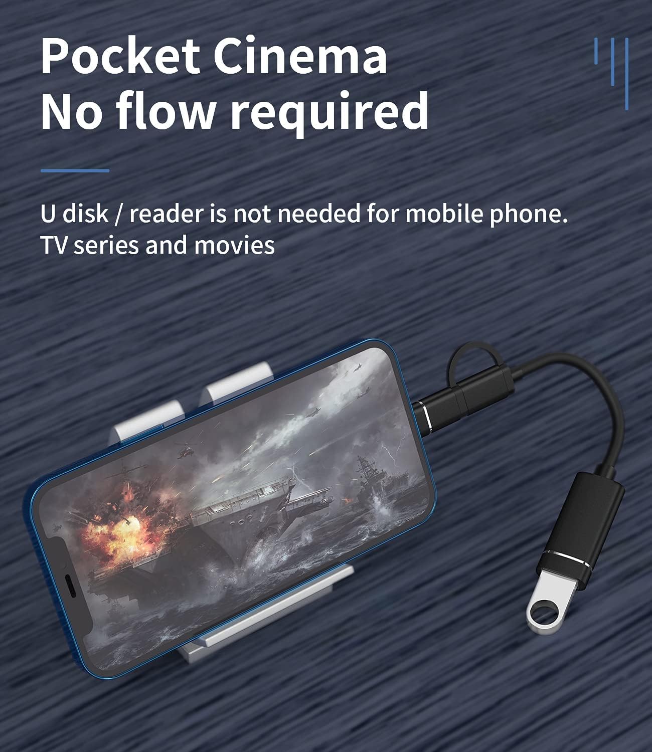 Samsung Galaxy S24 OTG Cable Adapter - USB A Female to USB C Male Flash Drive Connector for S24/S24+/S24 Ultra - 2-in-1 USB C Dongle for Data Transfer & Camera Port Access - Perfect for File Sharing, Photo Backup & Mobile Storage Expansion
