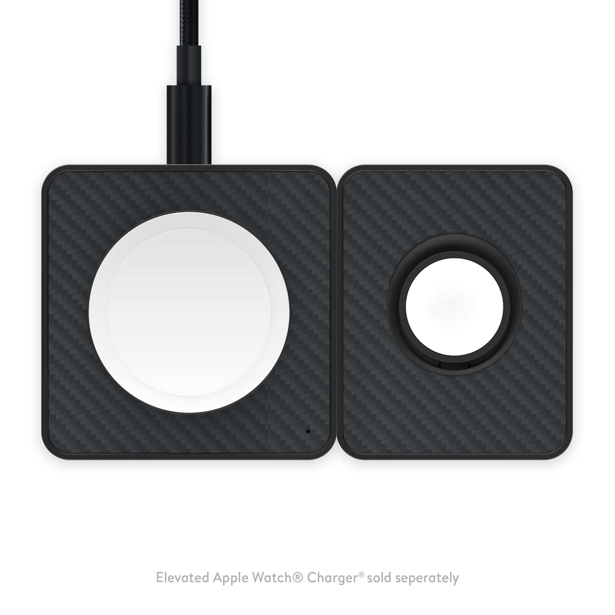MagSafe® Compatible Aramid Fiber Wireless Charging Pad - Fast Charging for iPhone 14/13/12 Series | Premium Carbon Fiber Design for Home, Office & Car Use
