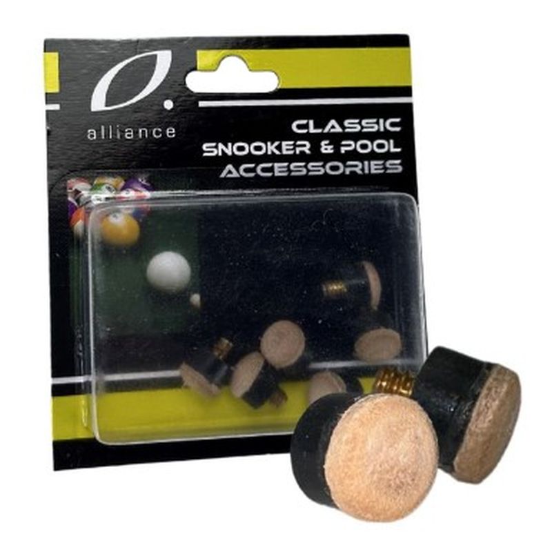 Premium Screw-In Pool Cue Tips - High Performance Billiard Accessories for Professional & Recreational Players - Perfect for Tournaments, Bars & Home Game Rooms