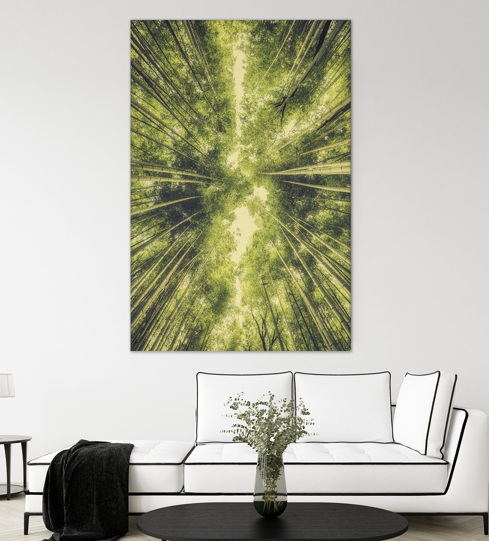 Bamboo Forest III - Premium Bamboo Wall Art Decor for Home & Office - Perfect for Living Room, Bedroom, or Meditation Space