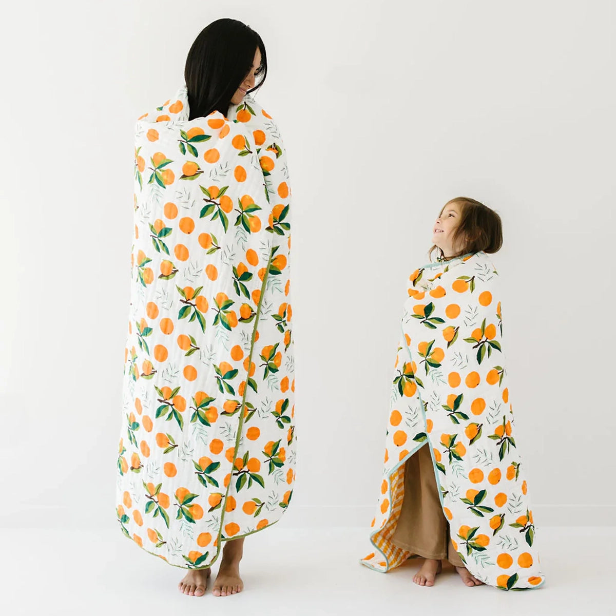 Soft & Breathable Cotton Muslin Reversible Throw Blanket - Large Size for Bed, Sofa & Nursery - Cozy Home Decor & Baby Swaddle Blanket