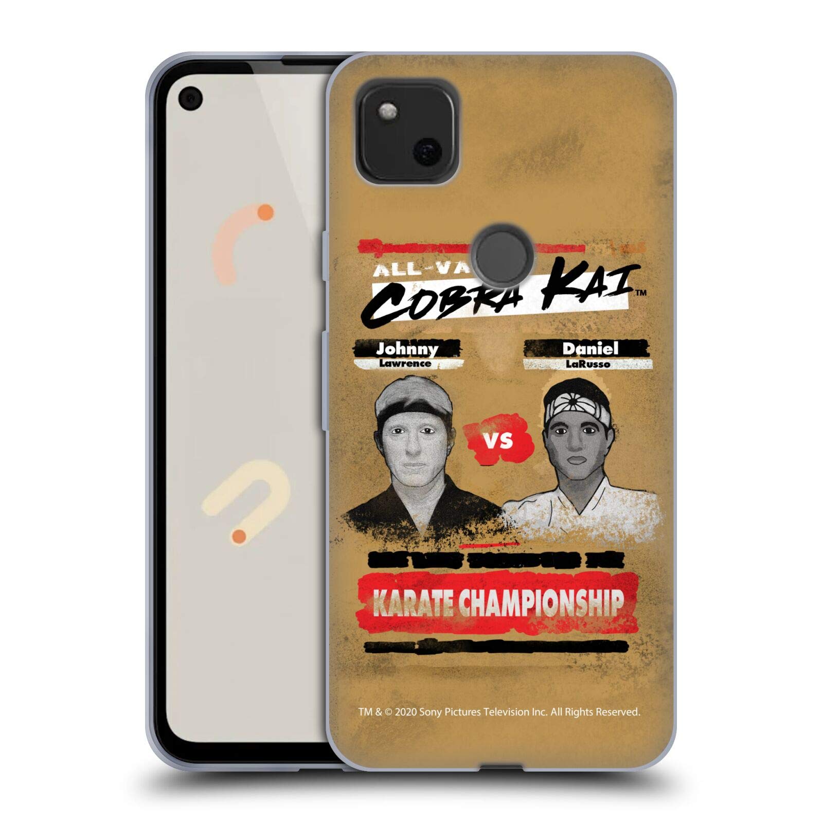 Cobra Kai Karate Phone Case for Google Pixel 4a - Soft Gel Cover for Sports & Daily Use