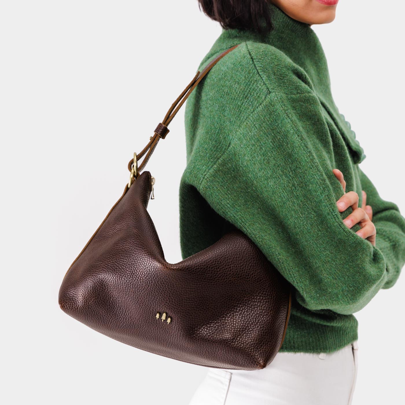 Stylish 'Almost Perfect' Slouchy Shoulder Bag for Women - Trendy Crossbody Purse for Everyday Use, Work & Travel