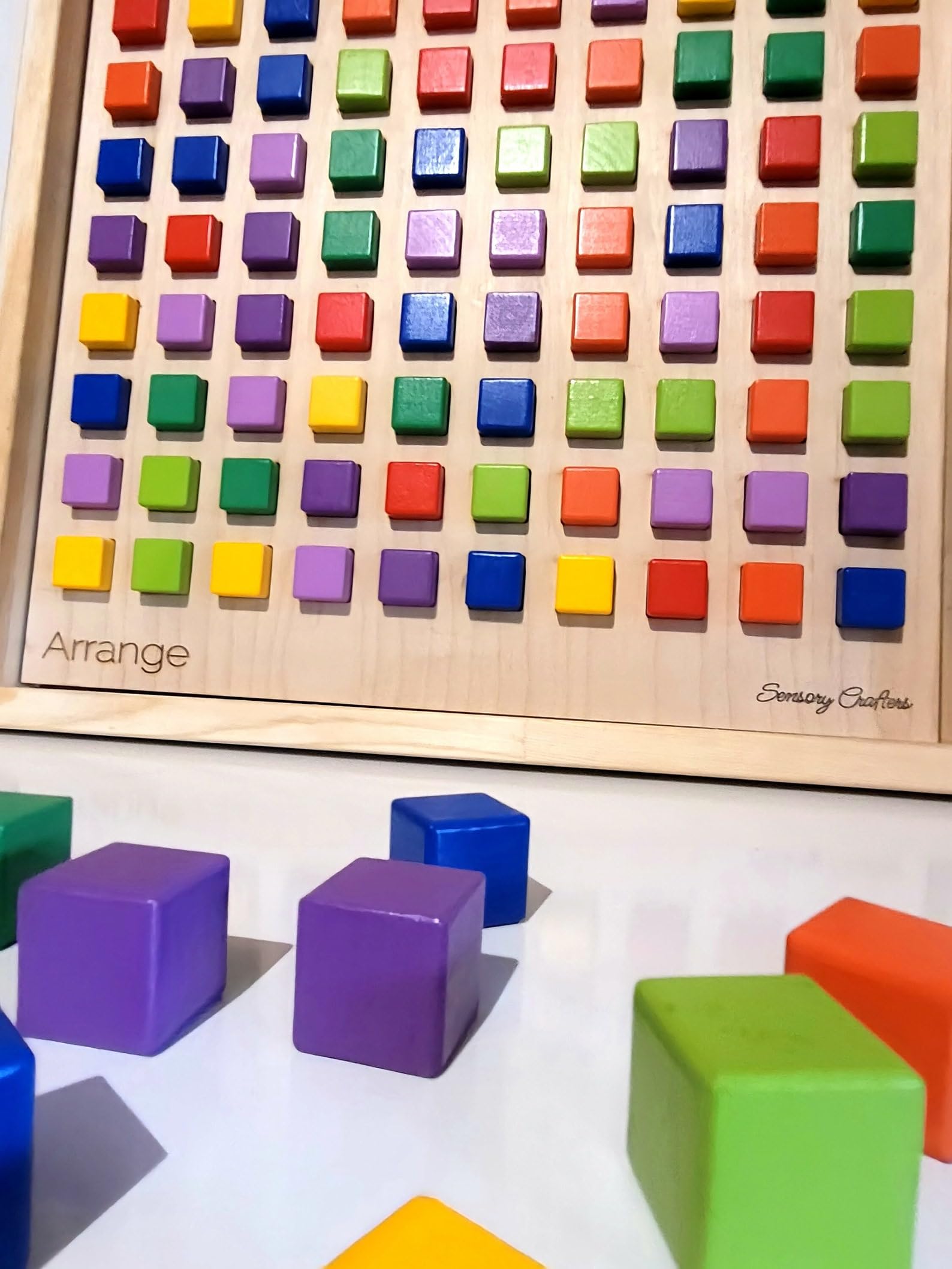 Montessori Sensory Board - Large Tactile Activity Wall Panel for Kids | DIY Busy Board for Autism & Sensory Play | Educational Toy for Toddlers & Children with Special Needs | Perfect for Home, Classroom & Therapy Use