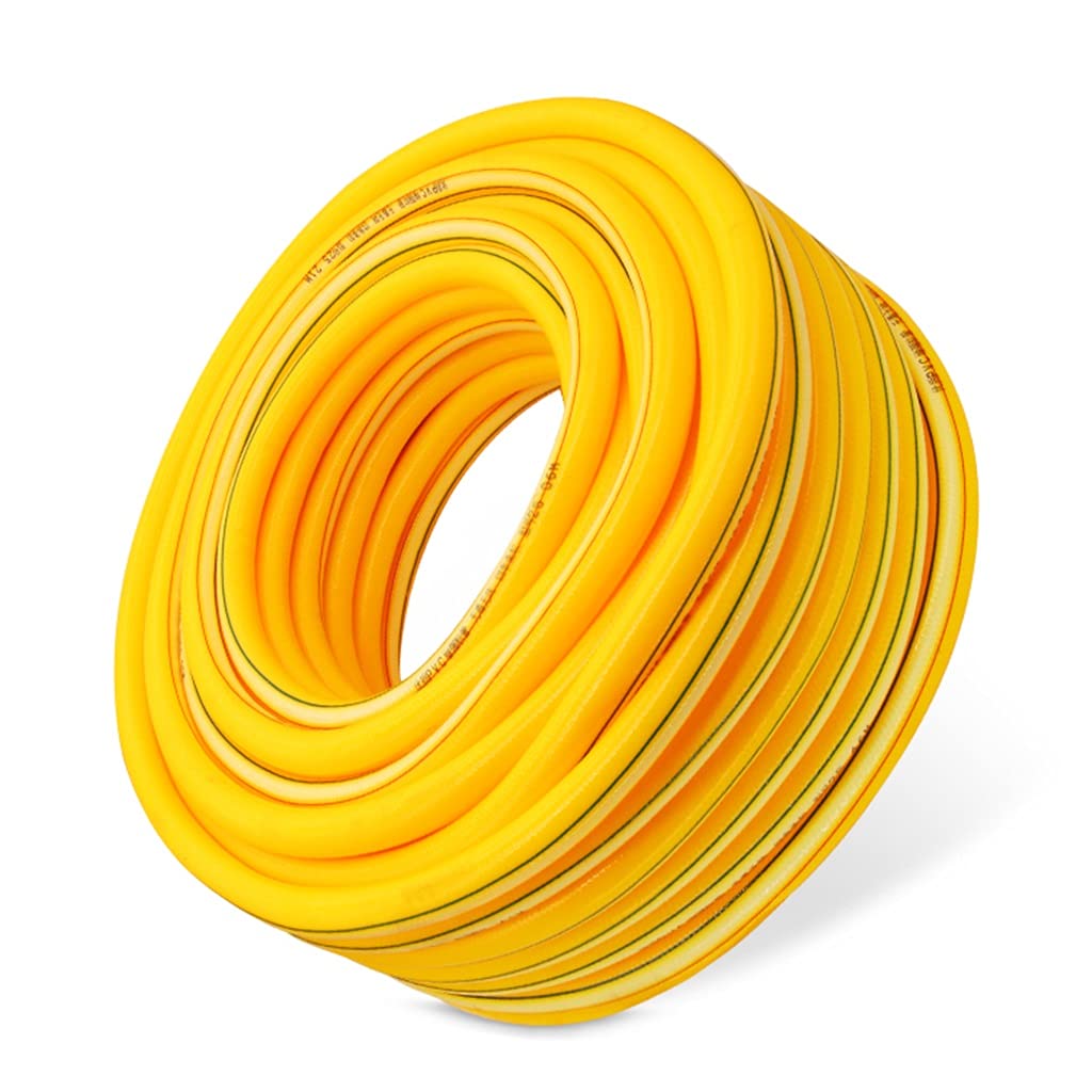 **4-Season Flexible Explosion-Proof Garden Hose – Heavy-Duty PVC Water Hose for Car Washing, Lawn Watering & Agricultural Use – High-Pressure DN15 Hose (60m/197ft) – Perfect for Home, Farm & Outdoor Cleaning**