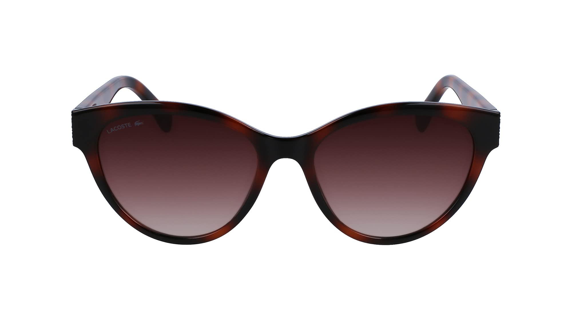 Lacoste Women's L.12.12 Polarized Sunglasses UV Protection - Stylish Cat Eye Frame for Outdoor, Beach & Driving