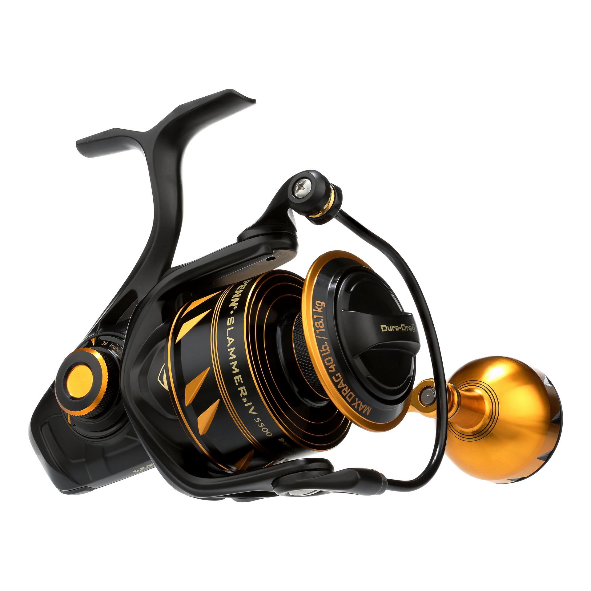 Slammer® IV Bailess Spinning Reel - Saltwater Fishing Reel for Surf, Pier & Offshore Angling | Smooth Drag System | Corrosion-Resistant Design