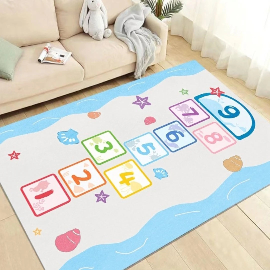 Dorothy KidWise Spillproof Learning Rug for Nursery & Playroom - Waterproof & Non-Slip Educational Play Mat for Toddlers & Kids - Perfect for Daycare, Preschool & Home Play Areas
