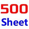 500 Sheets