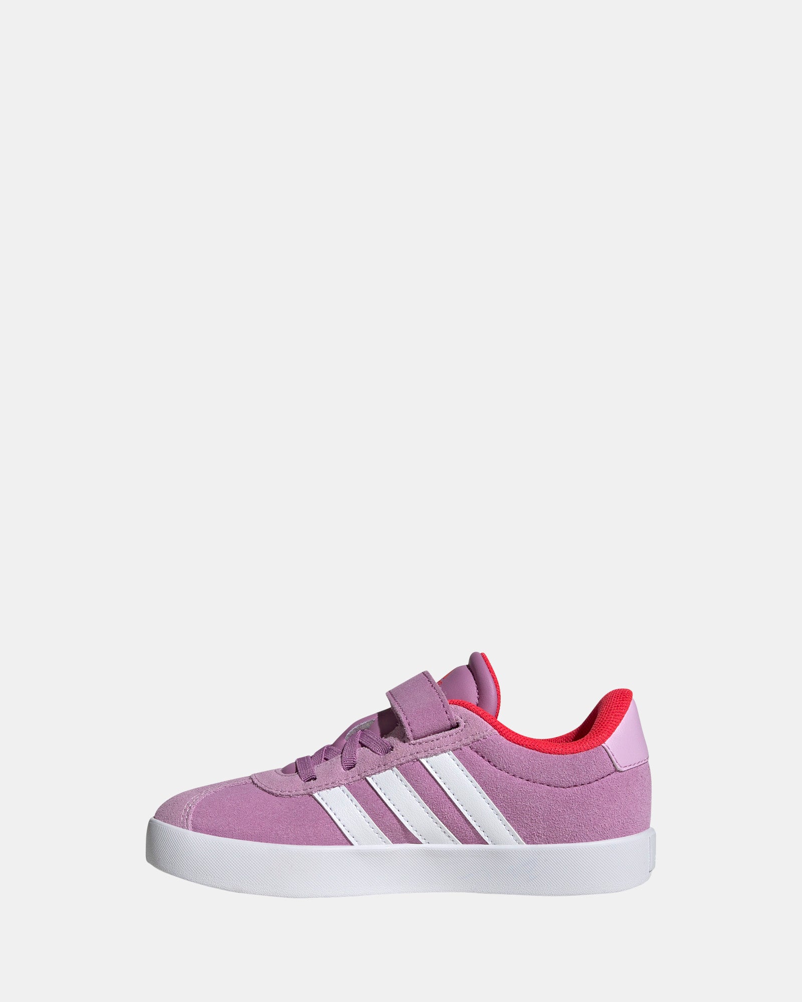 Vl Court 3.0 Self-Fastening Sneakers for Kids - Pre-School Shoes in Purple & White - Perfect for School, Playtime & Everyday Wear