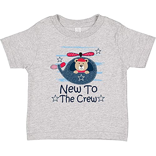 Inktastic New to The Crew Baby Boy T-Shirt - Cute & Comfortable Cotton Tee for Infants & Toddlers - Perfect for Playdates, Family Outings & Photo Shoots