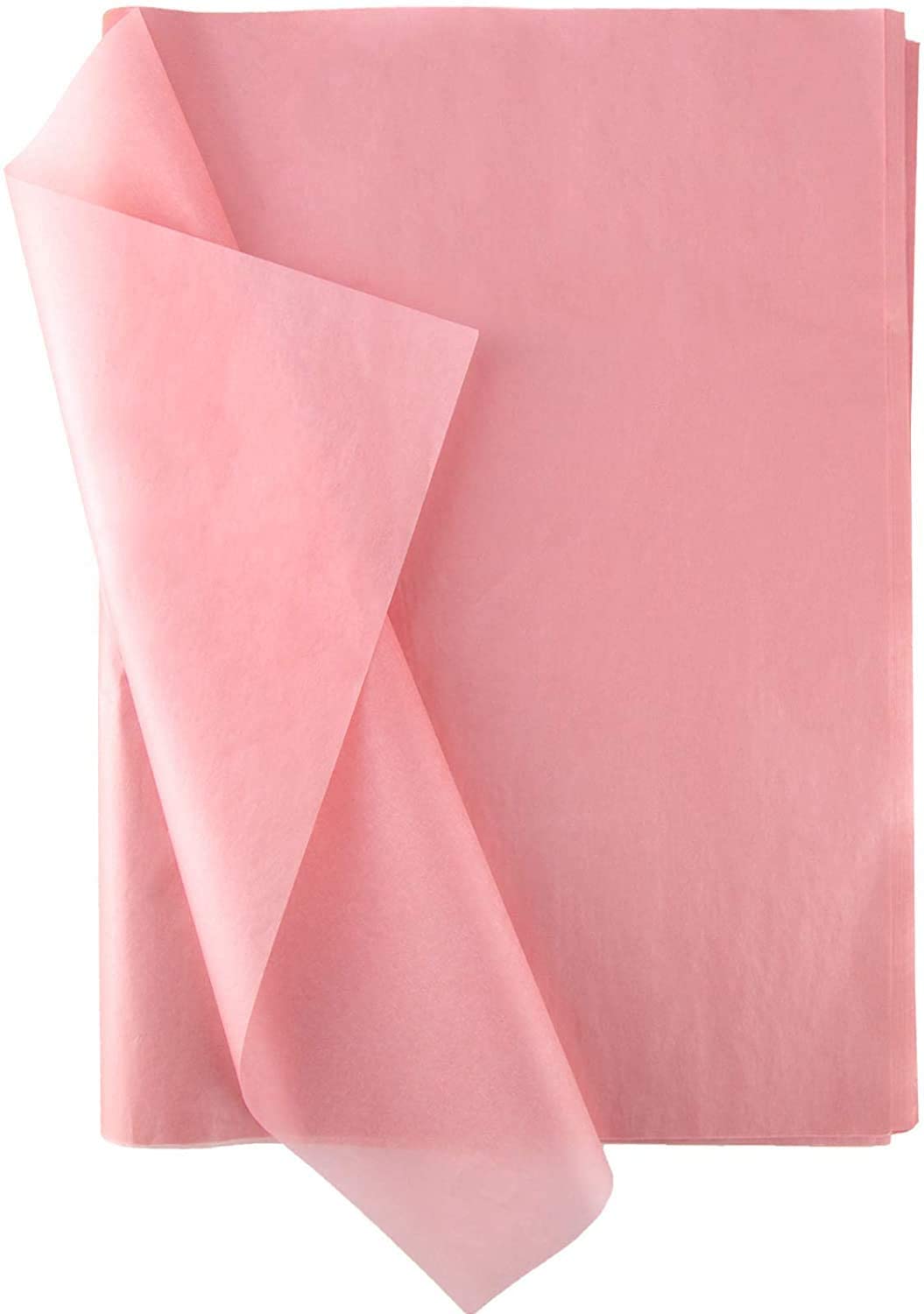 Premium Blush Pink Tissue Paper 20x20 Inches (30 Sheets) - Gift Wrapping, DIY Crafts, Flower Arrangements, Party Decor for Easter, Mother's Day, Birthdays & Special Occasions
