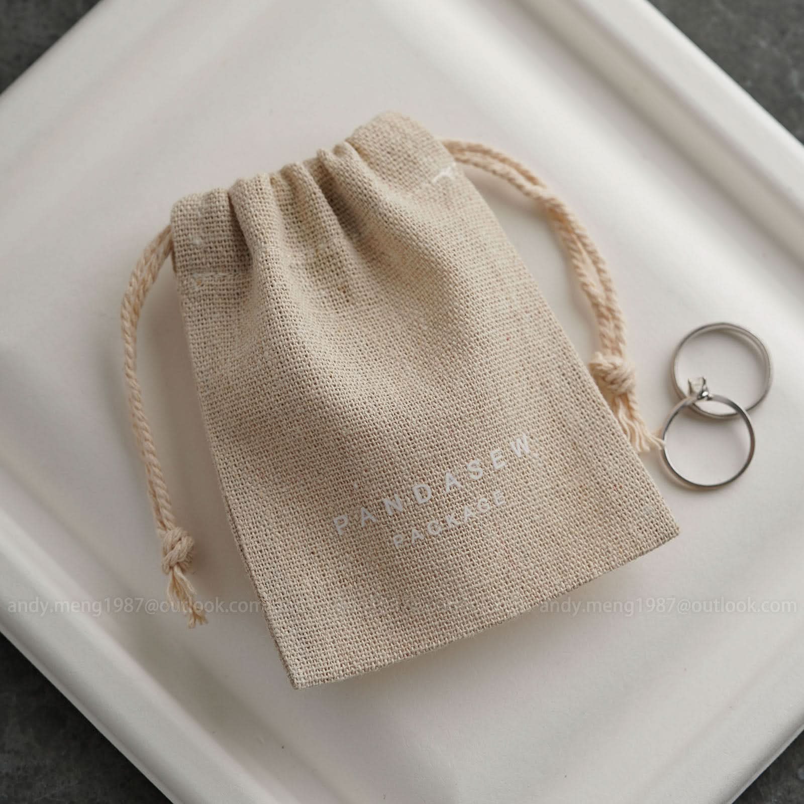 Custom Logo Jewelry Pouch Bag - Personalized Size & Design for Jewelry Storage & Gift Packaging - Perfect for Boutiques, Jewelry Stores & Travel Organizers