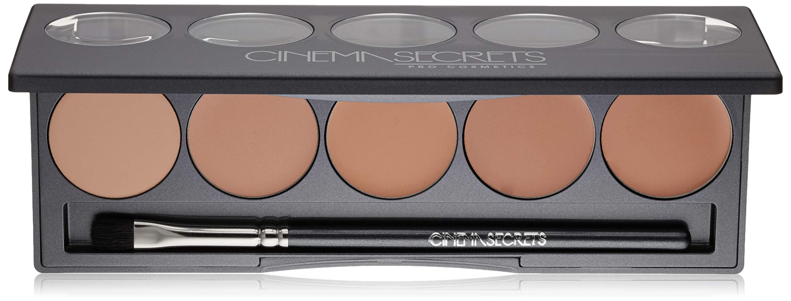 CINEMA SECRETS Pro Cosmetics Ultimate Foundation 5-in-1 Pro Palette - Cream Makeup Palette for Professional & Everyday Use - Perfect for Bridal, Photography & HD Makeup