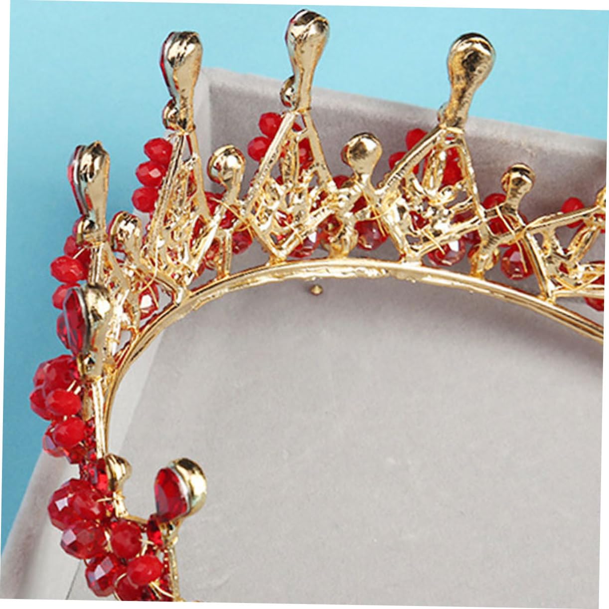 Beaupretty 3-Piece Wedding Bridal Headwear Set - Handmade Rhinestone Crown Tiara & Elegant Princess Headdress - Luxury Hair Accessories for Bride, Bridesmaids, Prom, Pageant, and Special Occasions