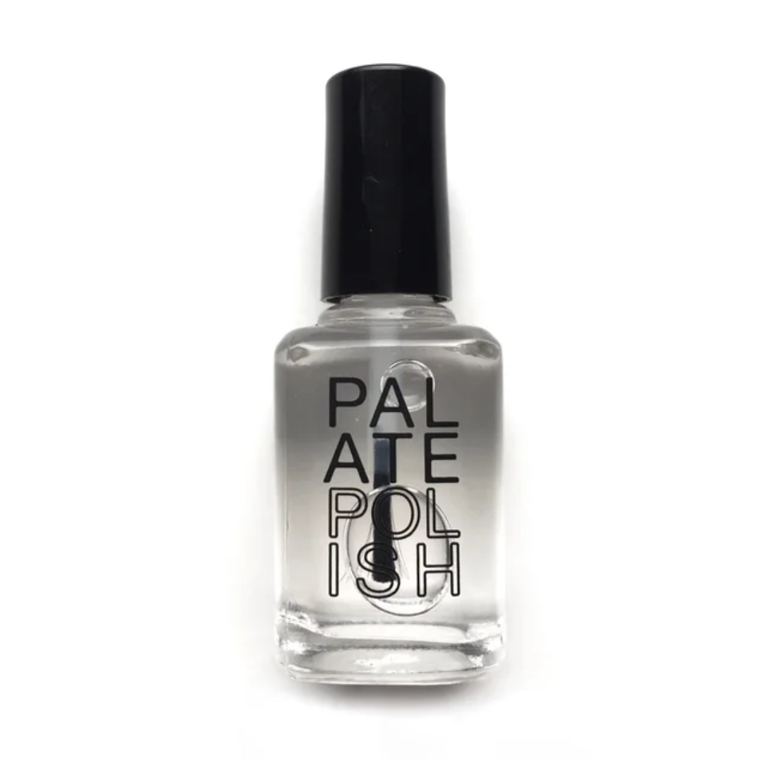 Palate Polish High Gloss Top Coat Nail Polish - Long-Lasting Shine & Protection for Manicures & Pedicures - Perfect for Salons, Home Use & Special Occasions
