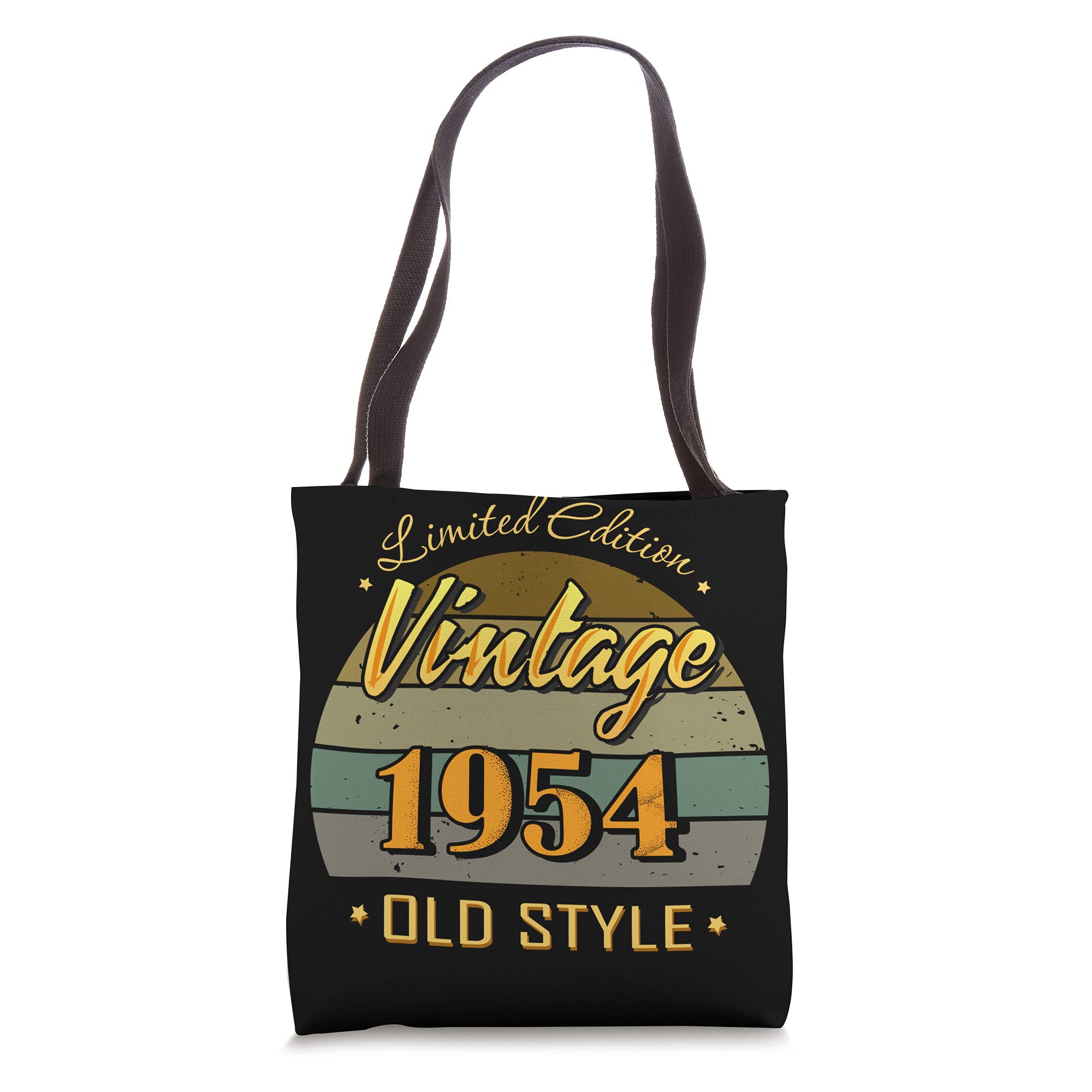 1954 Vintage Tote Bag - Perfect 68th Birthday Gift for Women | 68 Year Old Birthday Decorations & Party Supplies | Great for Shopping, Travel & Everyday Use