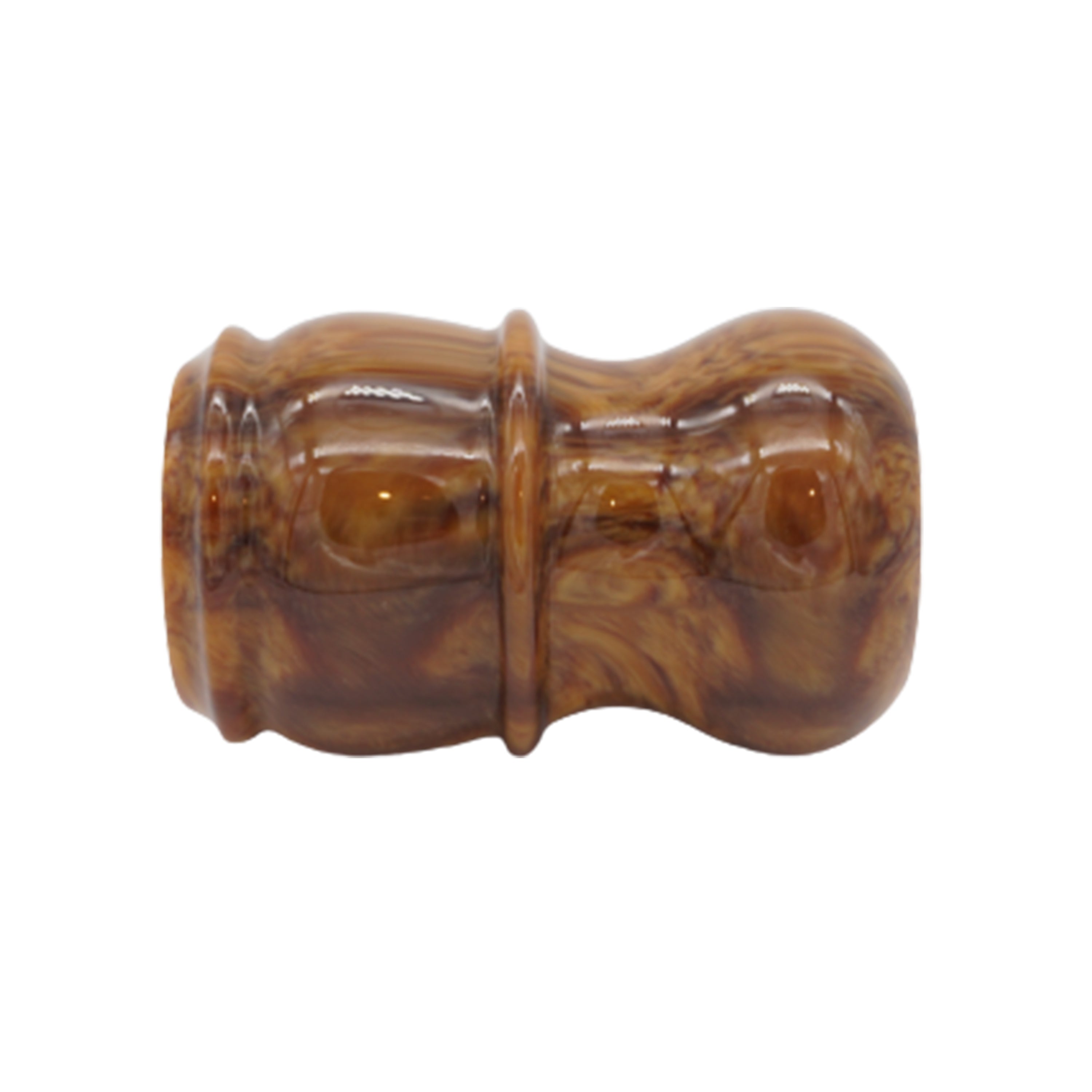 Premium Briar Wood Handcrafted Shaving Brush Handle - Fits 24mm & 26mm Knots - Perfect for Wet Shaving & Grooming Gifts for Men