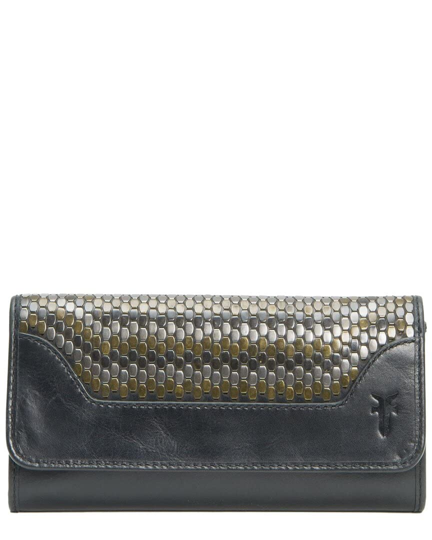 Frye Melissa Stud Wallet in Gold - Stylish Multi-Functional Wallet for Women | Perfect for Everyday Use, Travel, and Gift Giving