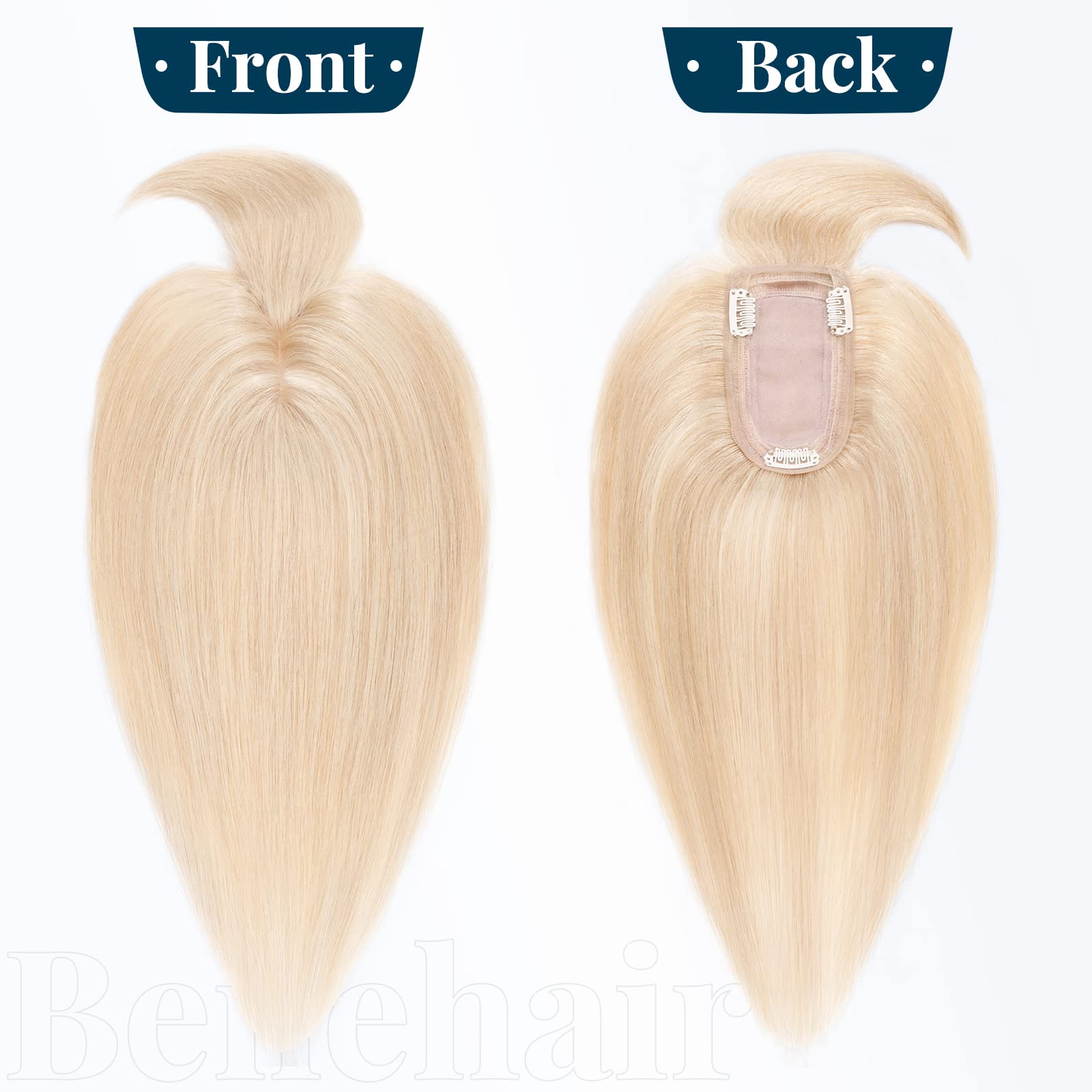 Benehair Women's Clip-In Hair Topper - 16
