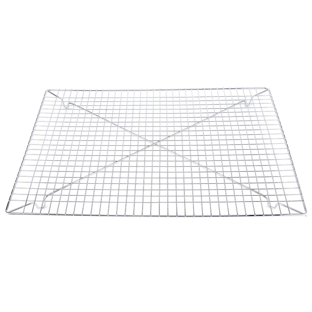 Yosoo 3-Tier Non-Stick Stainless Steel Cooling Rack for Baking - 46x33x2.8cm Heavy Duty Wire Rack for Cakes, Cookies, Breads, Pastries - Perfect for Home Kitchen & Professional Bakeries
