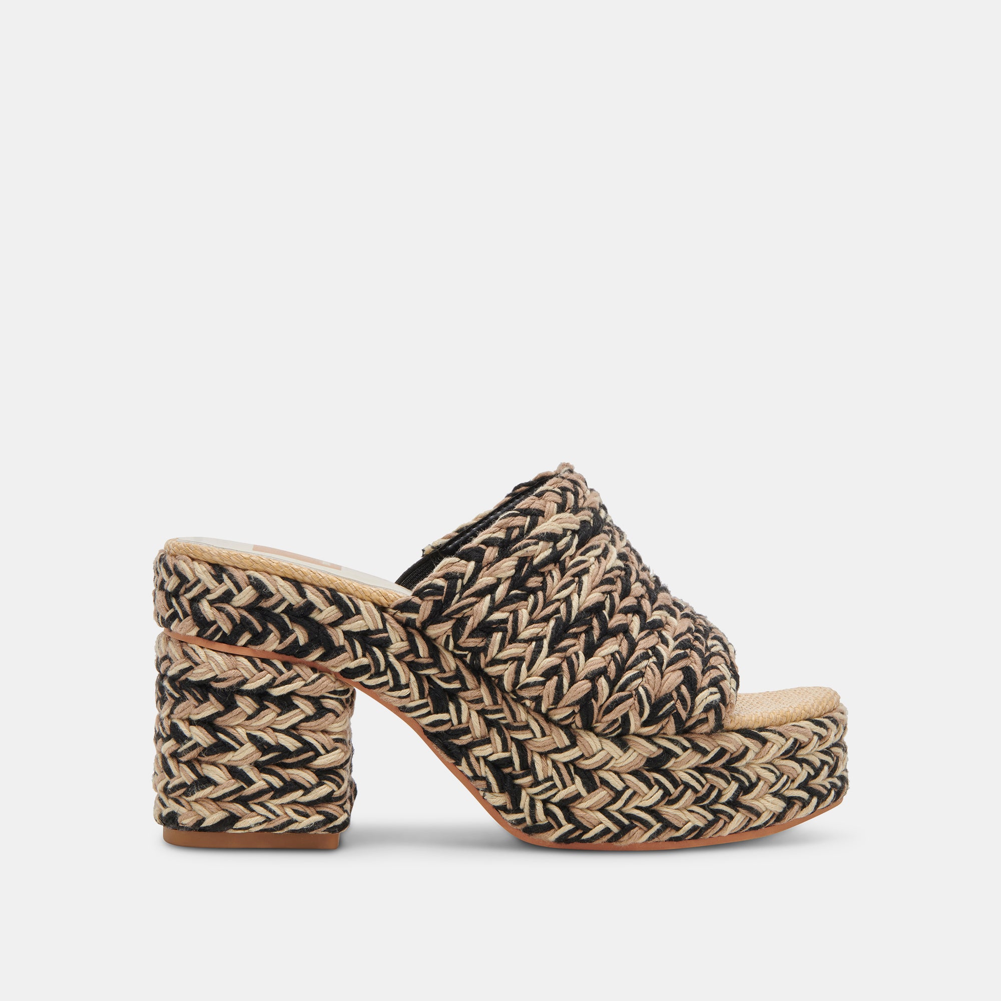 Elegant Black Woven Heels for Women - Stylish High Heel Shoes for Parties, Weddings & Evening Events