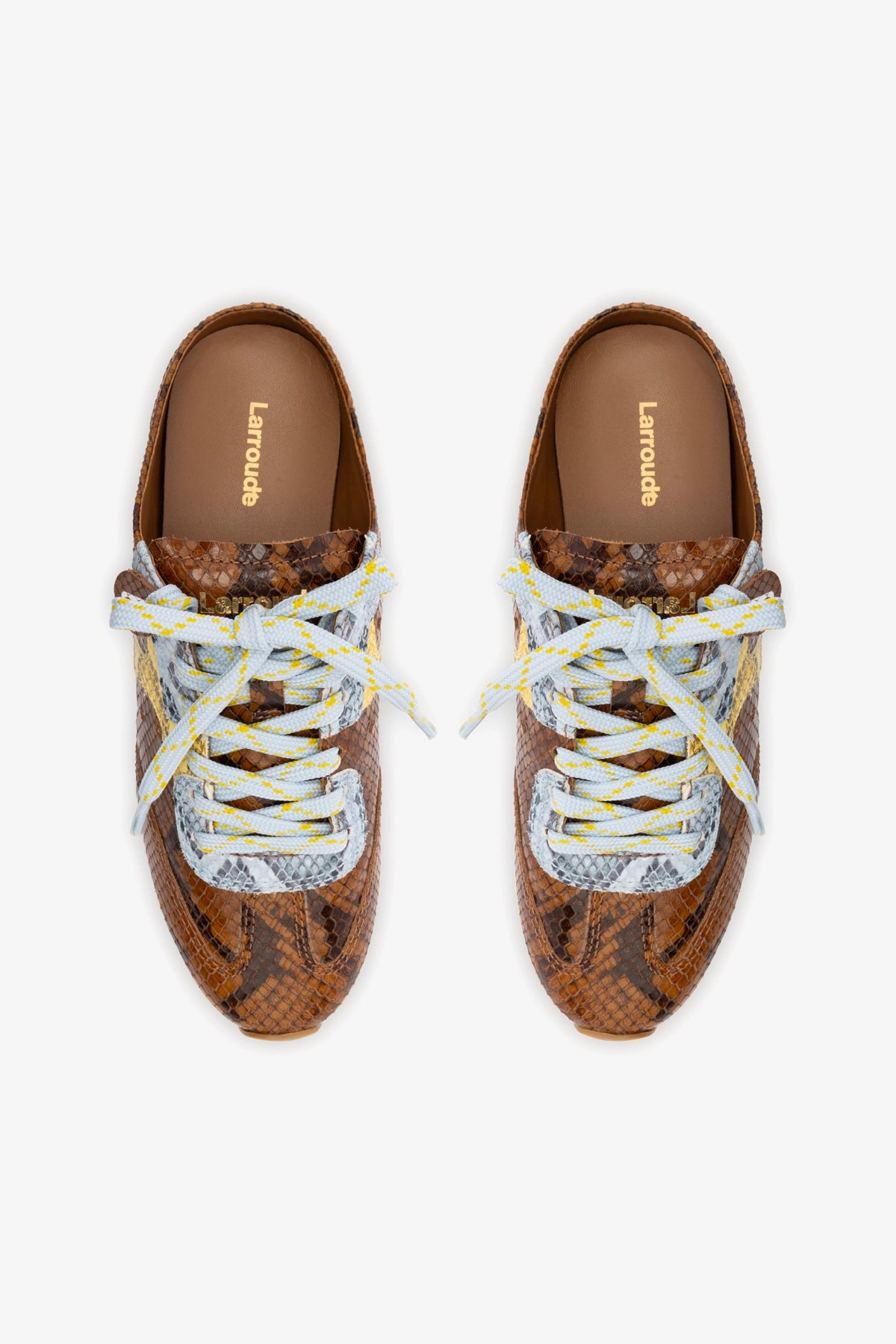 Stella Mule Women's Shoes in Python Printed Leather - Comfortable Slip-On Loafers for Casual Wear, Office & Outings