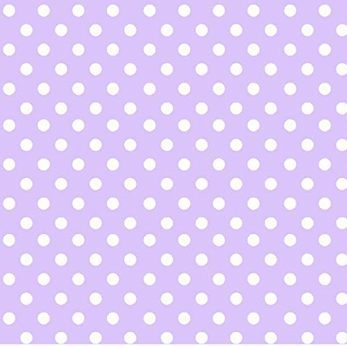 Purple W/ White Polka Dots