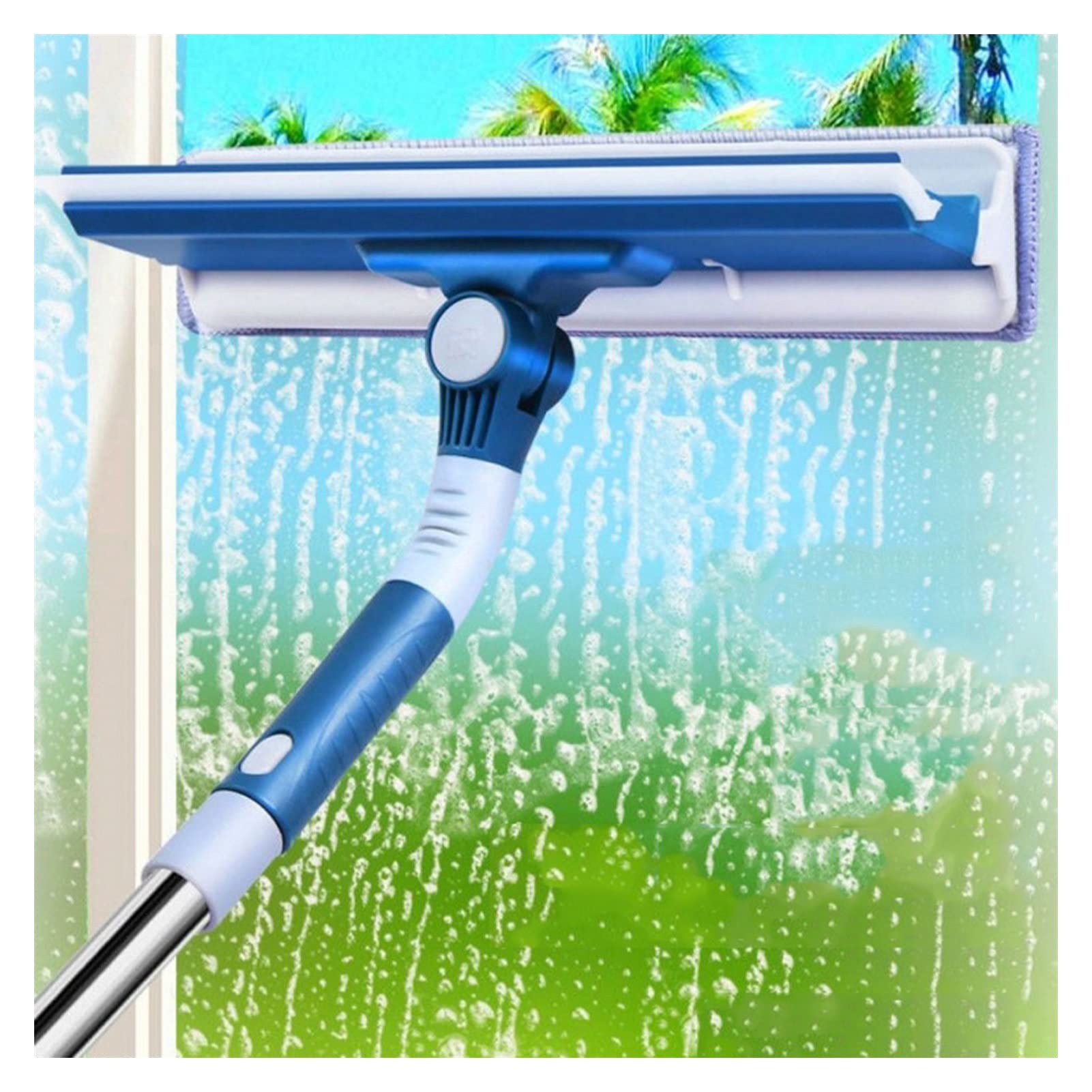 Extendable Glass Squeegee with 47.24